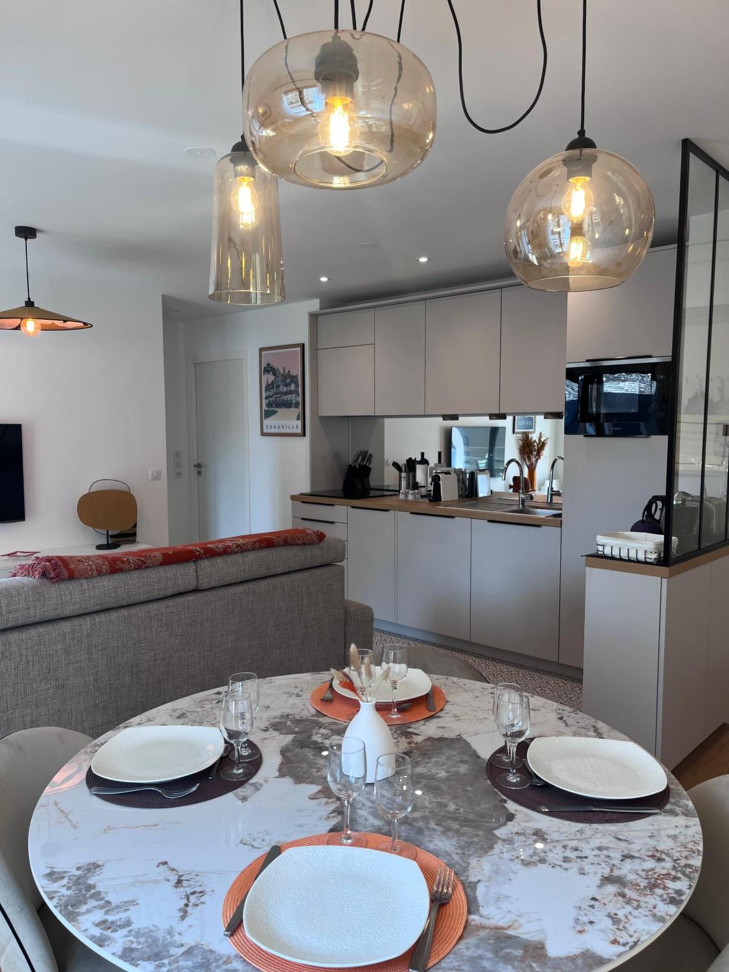 Appartement Standing, Centre,200M Place Morny 도빌 외부 사진